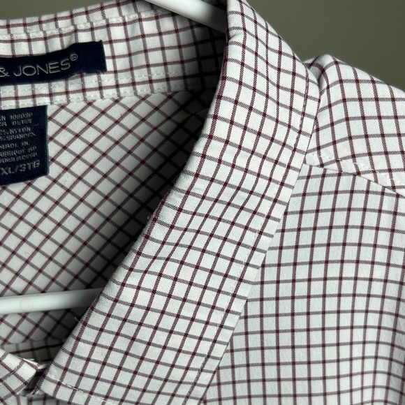 Devon & Jones Men’s Button Down Shirt 3XL EUC - Picture 4 of 5